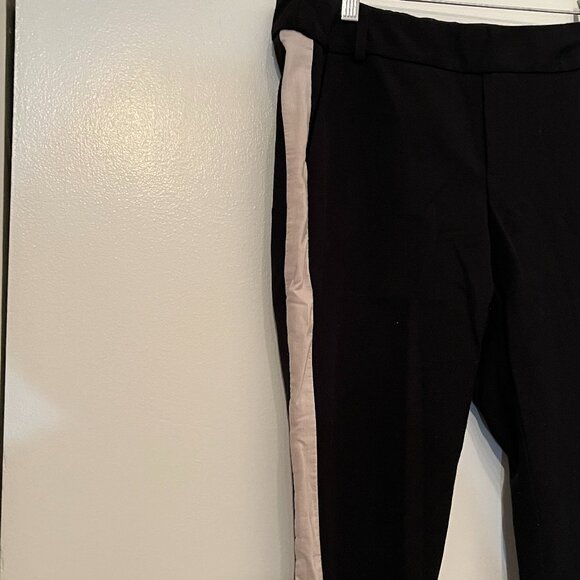 ILTM Striped Black Pants – Elastic Waist & Front Pockets (Small Petite) - Picture 5 of 13